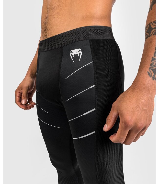 Venum Sports Leggings Biomecha Spats Tights Black Grey