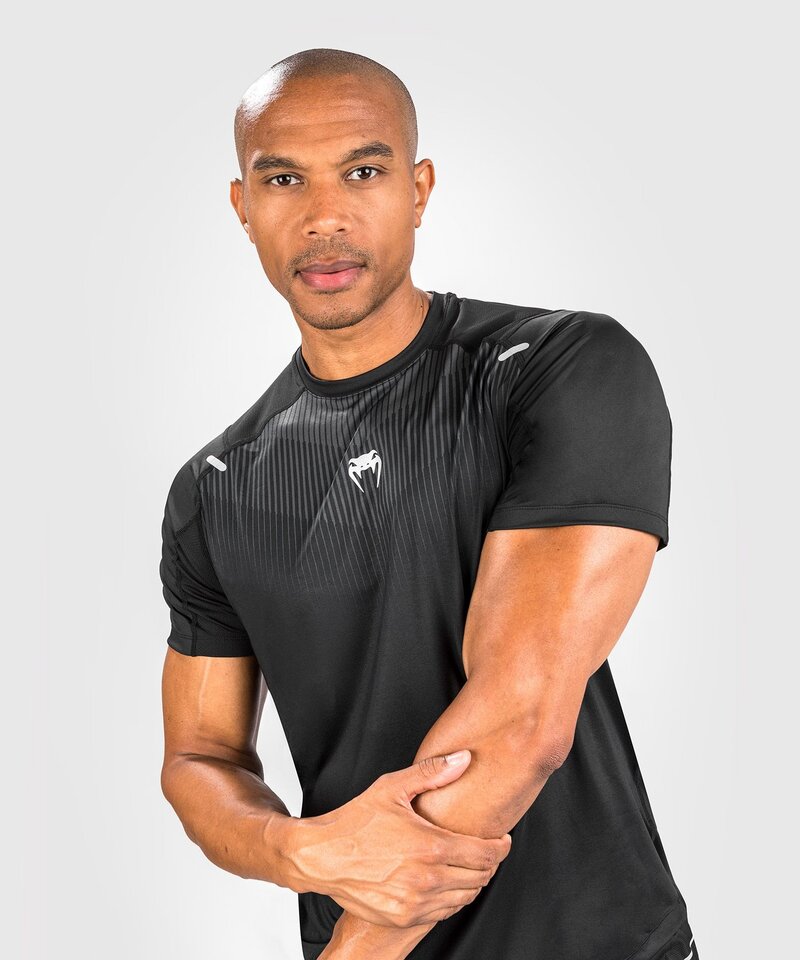 Venum Venum Biomecha Dry Tech Trainings-T-Shirt Schwarz Grau