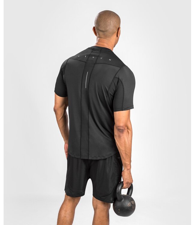 Venum Biomecha Dry Tech Trainings-T-Shirt Schwarz Grau