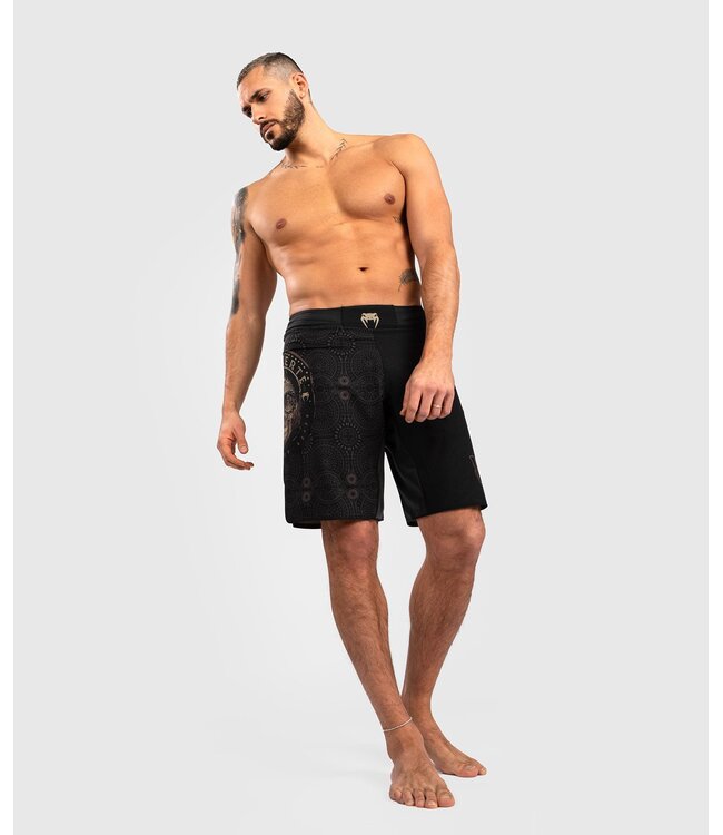 Venum Santa Muerte Dark Side Fightshorts Schwarz Braun