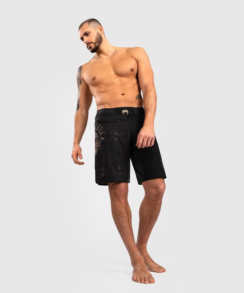 Venum Venum Santa Muerte Dark Side Fightshort Zwart Bruin