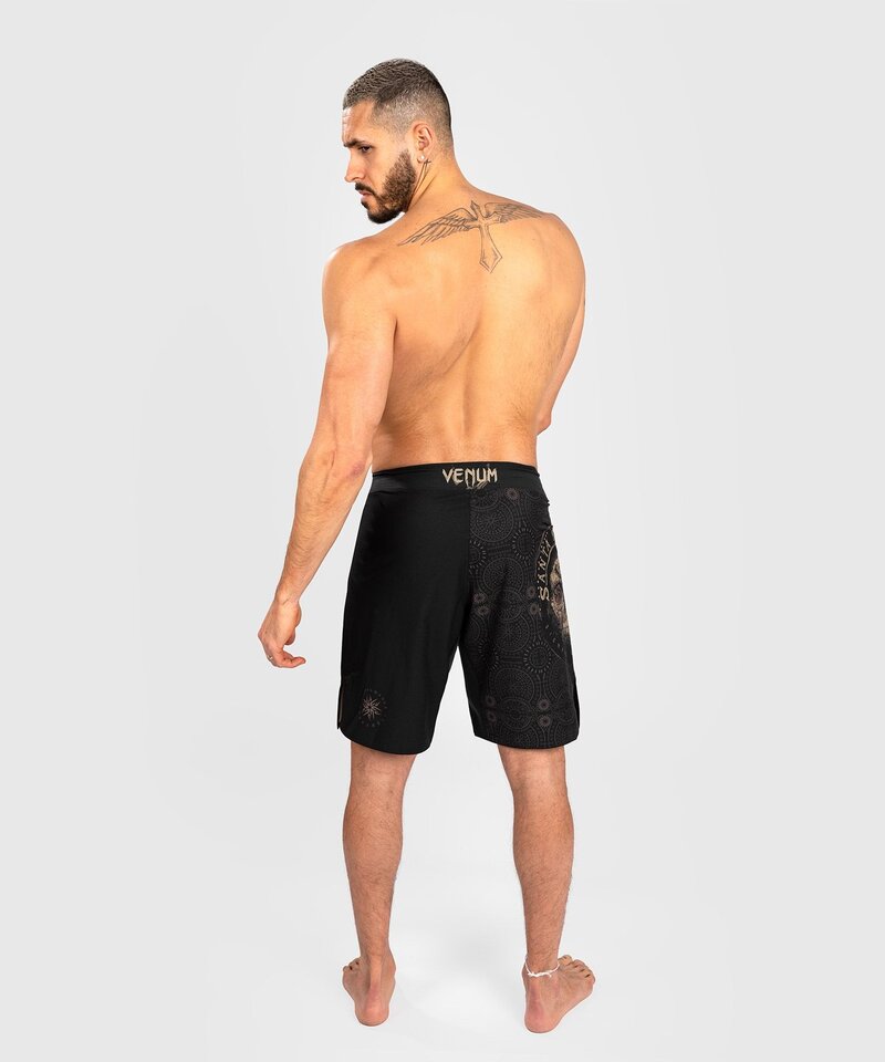 Venum Venum Santa Muerte Dark Side Fightshort Zwart Bruin