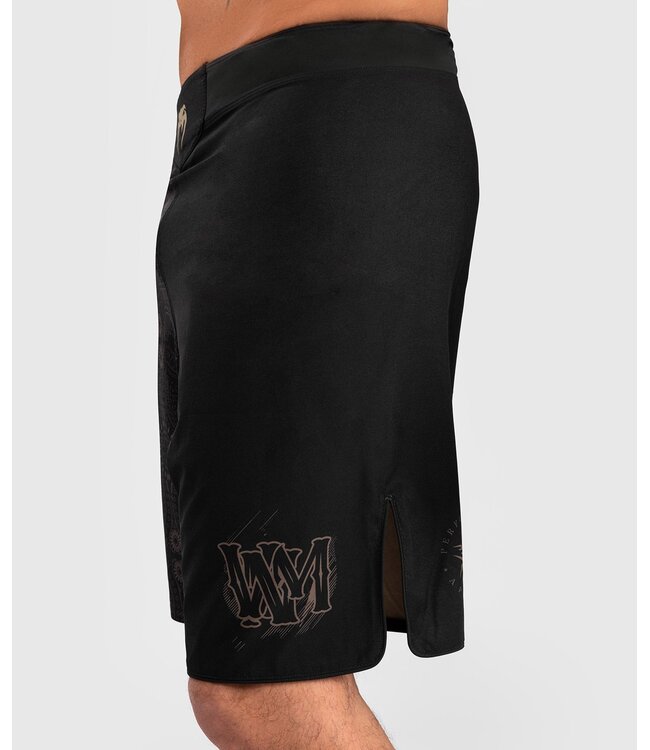 Venum Santa Muerte Dark Side Fightshorts Black Brown