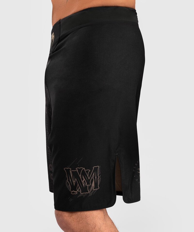 Venum Venum Santa Muerte Dark Side Fightshort Zwart Bruin