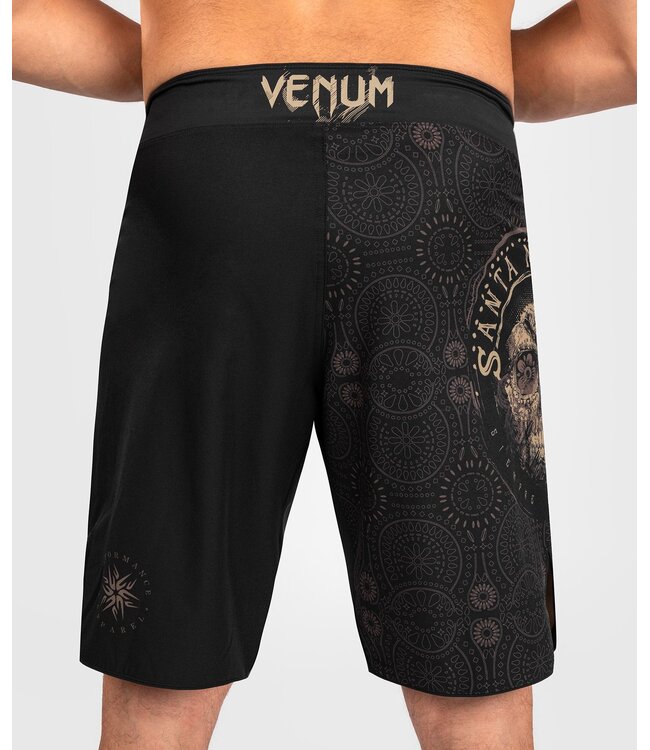 Venum Santa Muerte Dark Side Fightshort Zwart Bruin