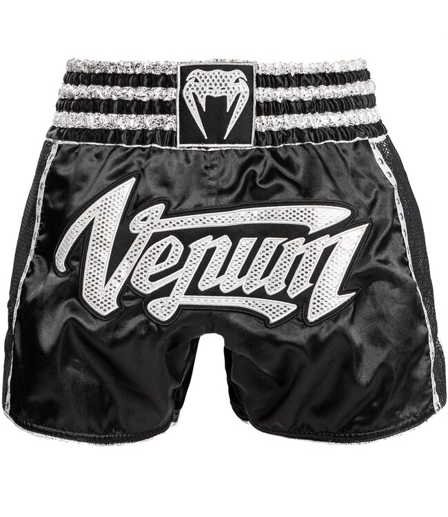Venum Venum Absolute 2.0 Muay Thai Shorts Black Silver