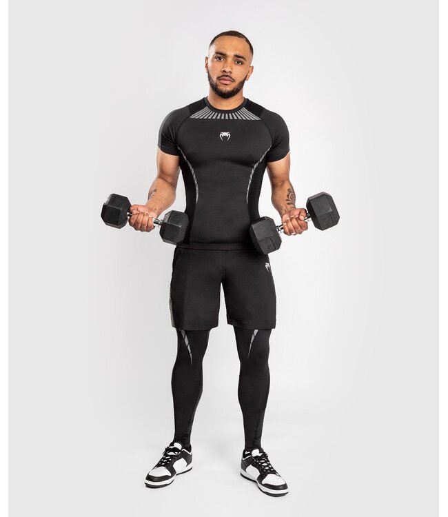 Venum Venum Jaws 2.0 Rash Guard S/S Zwart Grijs