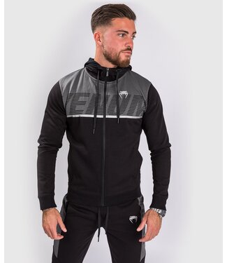 Venum Venum Laser ZX Hoody Zwart Grijs Venum Venum Laser ZX Hoody Zwart Grijs