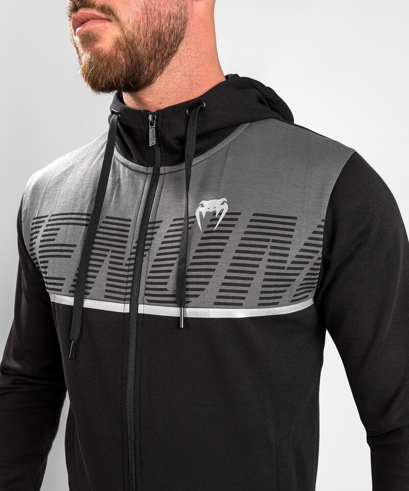 Venum Venum Laser ZX Hoody Schwarz Grau