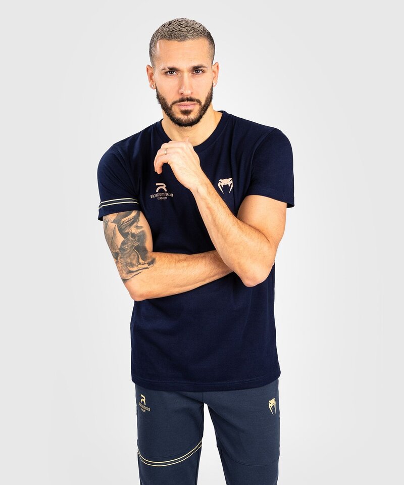 Venum Venum x RAJADAMNERN Baumwoll-T-Shirt Navy Blau