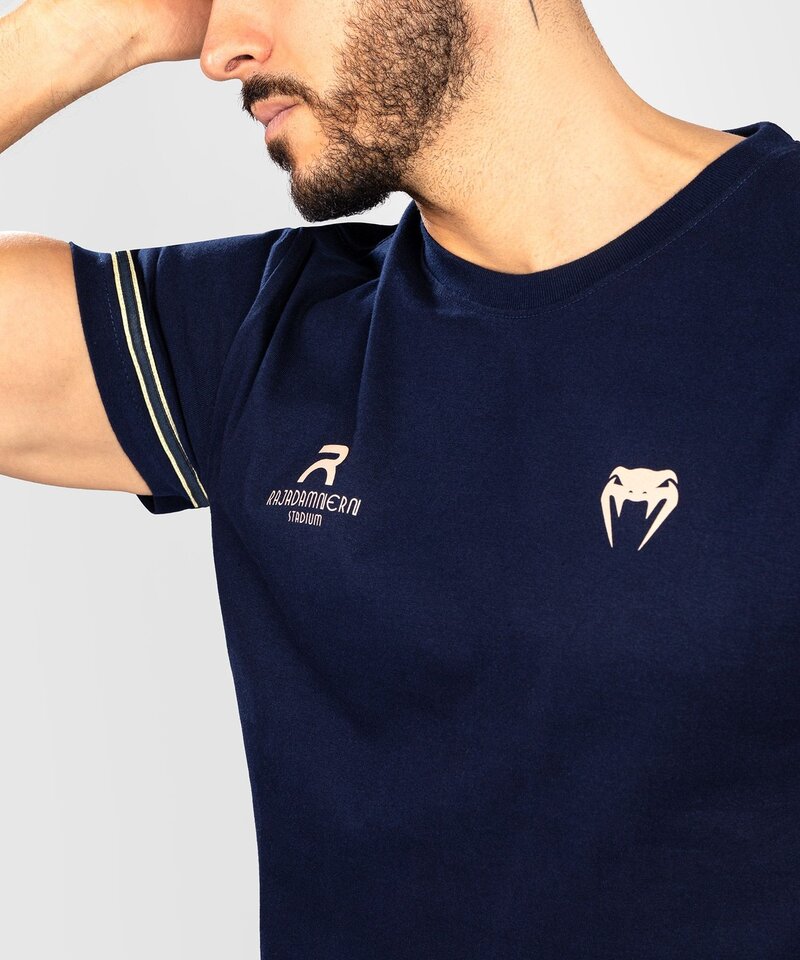 Venum Venum x RAJADAMNERN Cotton T-Shirt Navy Blue