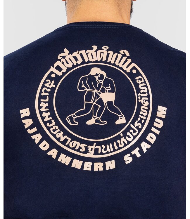 Venum x RAJADAMNERN Cotton T-Shirt Navy Blue