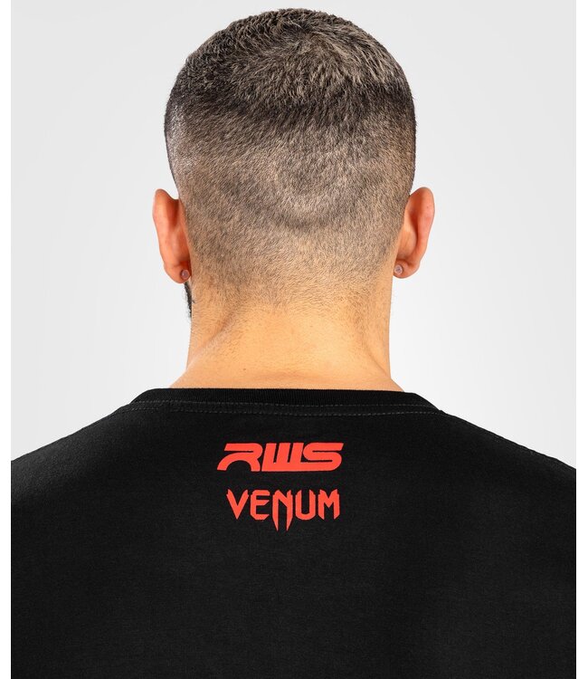 Venum x RWS Katoenen T-shirt Zwart Rood