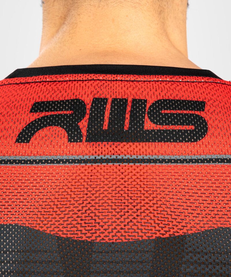 Venum Venum x RWS Dry Tech T-Shirt Schwarz Rot