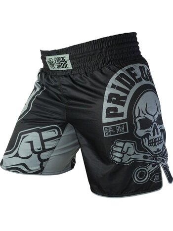 Pride or Die PRIDE or Die BUSTED KNUCKLES Fightshort Schwarz