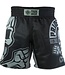 PRiDE or DiE BUSTED KNUCKLES Fightshort Black