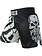 Pride or Die Fightshorts PRiDE or DiE Reckless Bones Schwarz