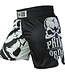 PRiDEorDiE Fightshorts PRiDEorDiE Reckless Bones Zwart
