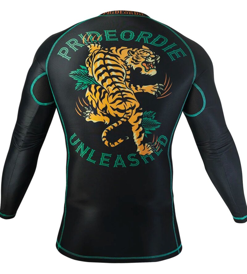 Pride or Die PRIDE or Die Rash Guard Long Sleeves Unleashed V.2