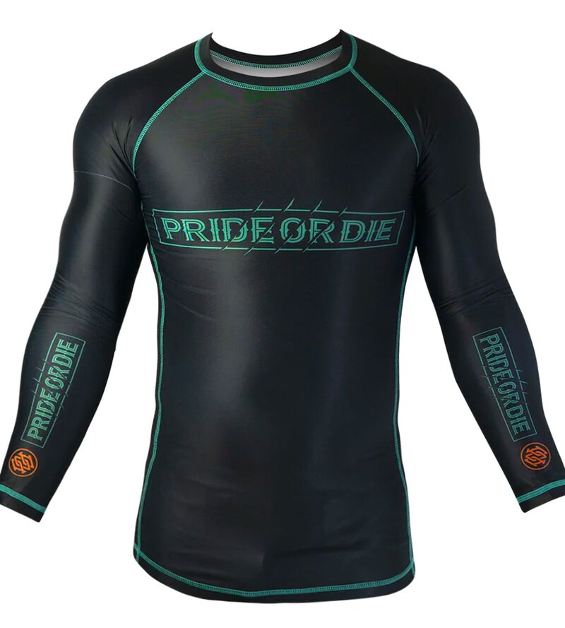 Pride or Die PRIDE or Die Rash Guard Long Sleeves Unleashed V.2