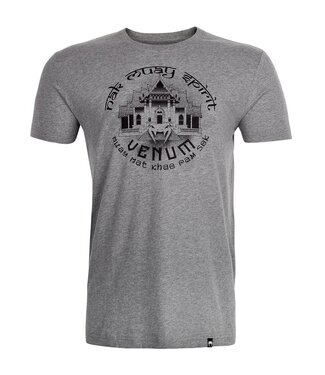 Venum Venum Thai Temple Baumwolle T-Shirt Grau Venum Venum Thai Temple Baumwolle T-Shirt Grau