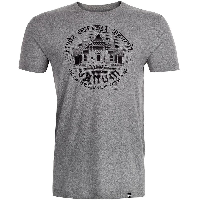 Venum Venum Thai Temple Baumwolle T-Shirt Grau