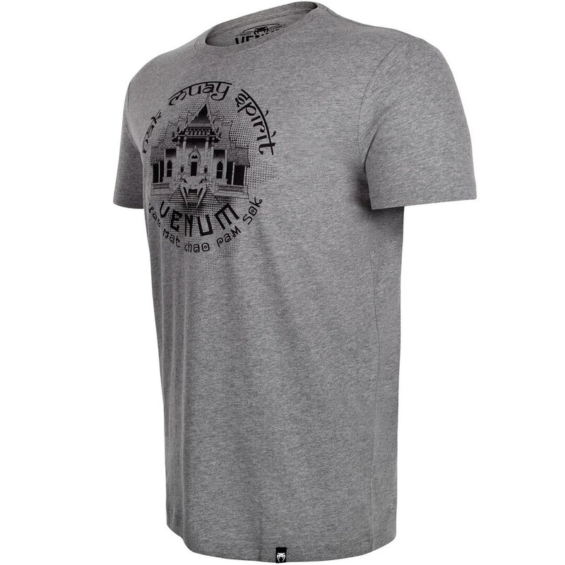 Venum Venum Thai Temple Baumwolle T-Shirt Grau