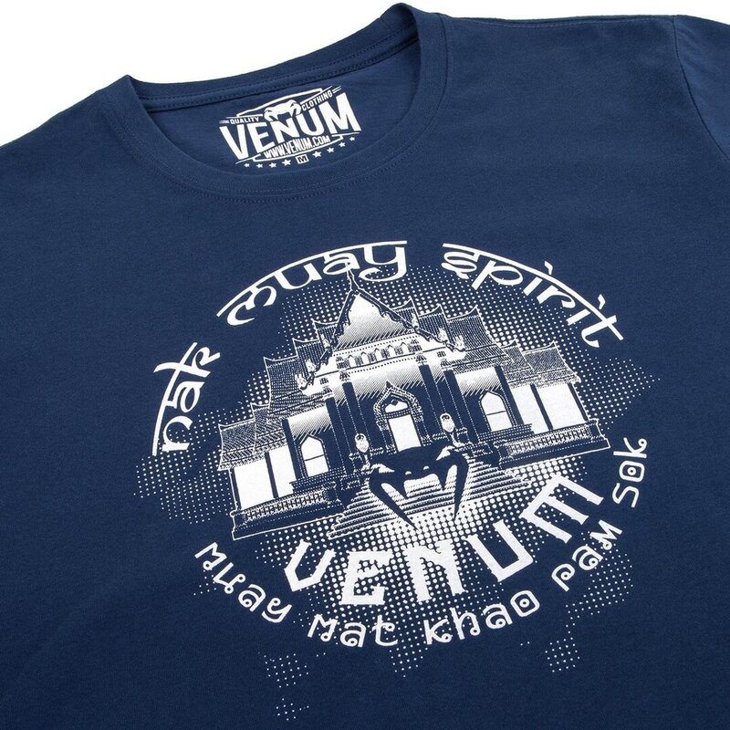 Venum Venum Thai Temple Baumwolle T-Shirt Blau