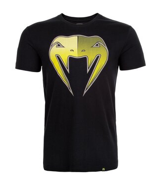 Venum Venum Shadow Katoenen T-shirt Zwart Geel