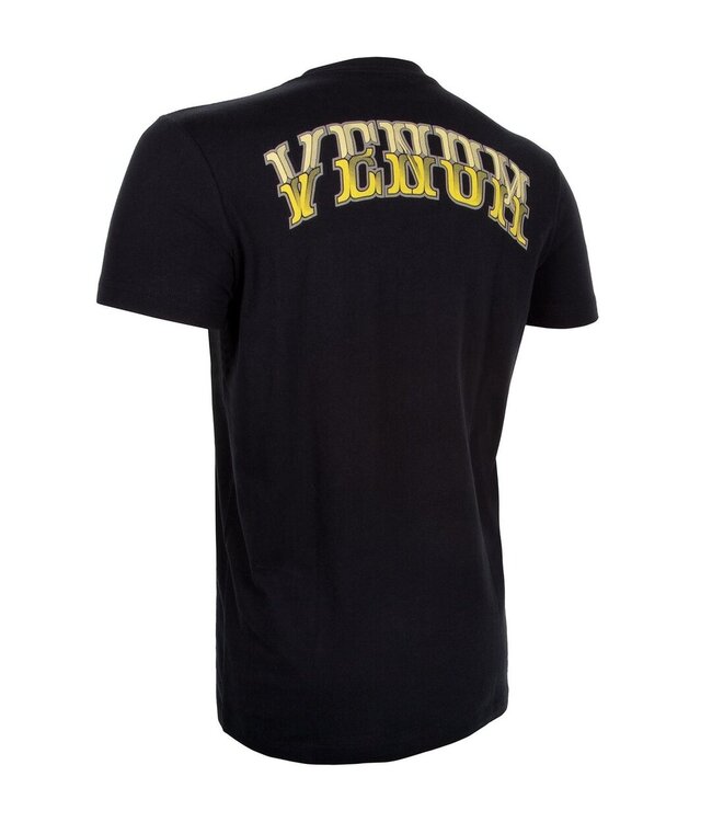 Venum Shadow Cotton T Shirt Black Yellow