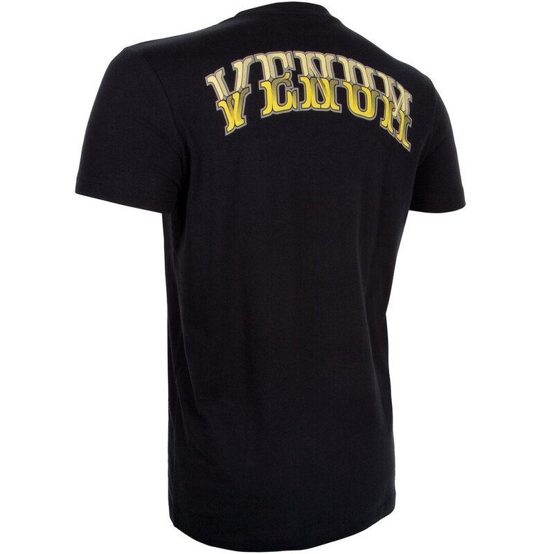 Venum Venum Shadow Baumwolle T-Shirt Schwarz Gelb