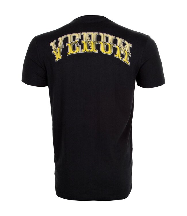 Venum Shadow Baumwolle T-Shirt Schwarz Gelb