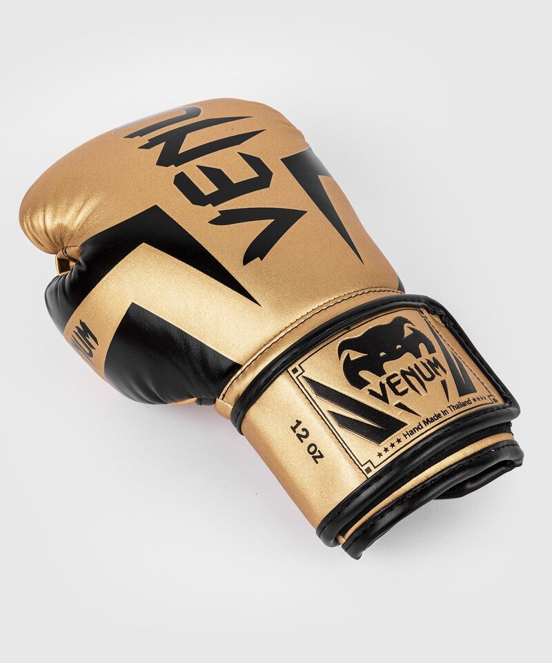 Venum Venum Elite Boxhandschuhe Mikrofaser Gold Schwarz