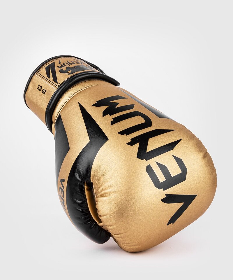 Venum Venum Elite Boxhandschuhe Mikrofaser Gold Schwarz