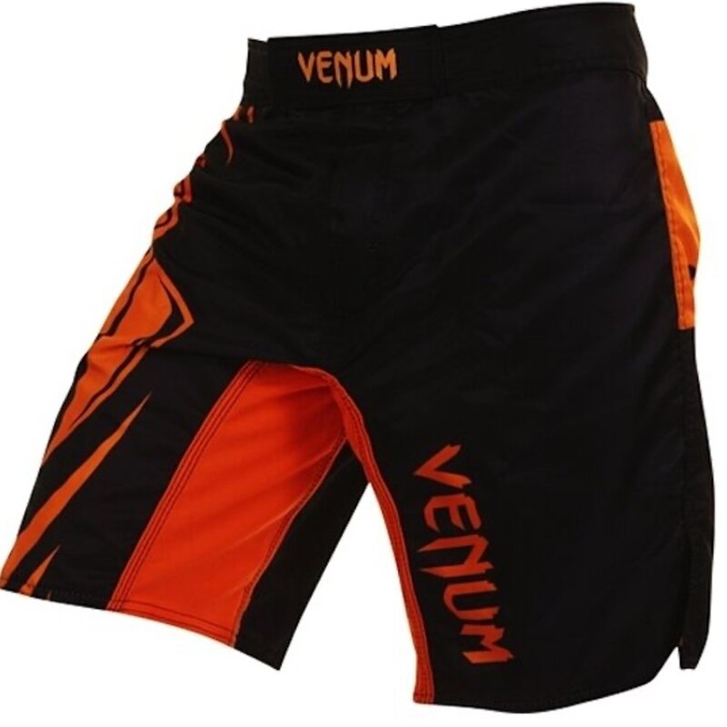 Venum Venum Fightshort Wanderlei Silva Wand Shadow Zwart Oranje