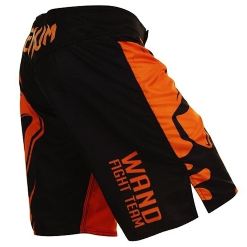 Venum Venum Fightshort Wanderlei Silva Wand Shadow Zwart Oranje