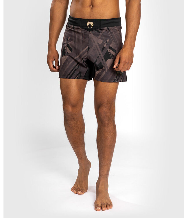 Venum Tecmo 2.0 Fight Shorts Black Brown