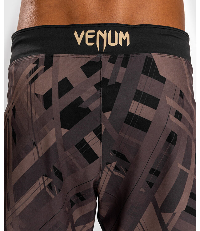 Venum Tecmo 2.0 Fight Shorts Black Brown