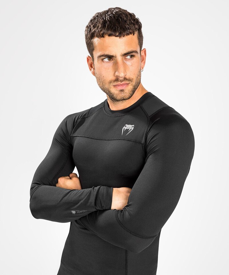 Venum Venum G-Fit Air Langarm Rash Guard Schwarz