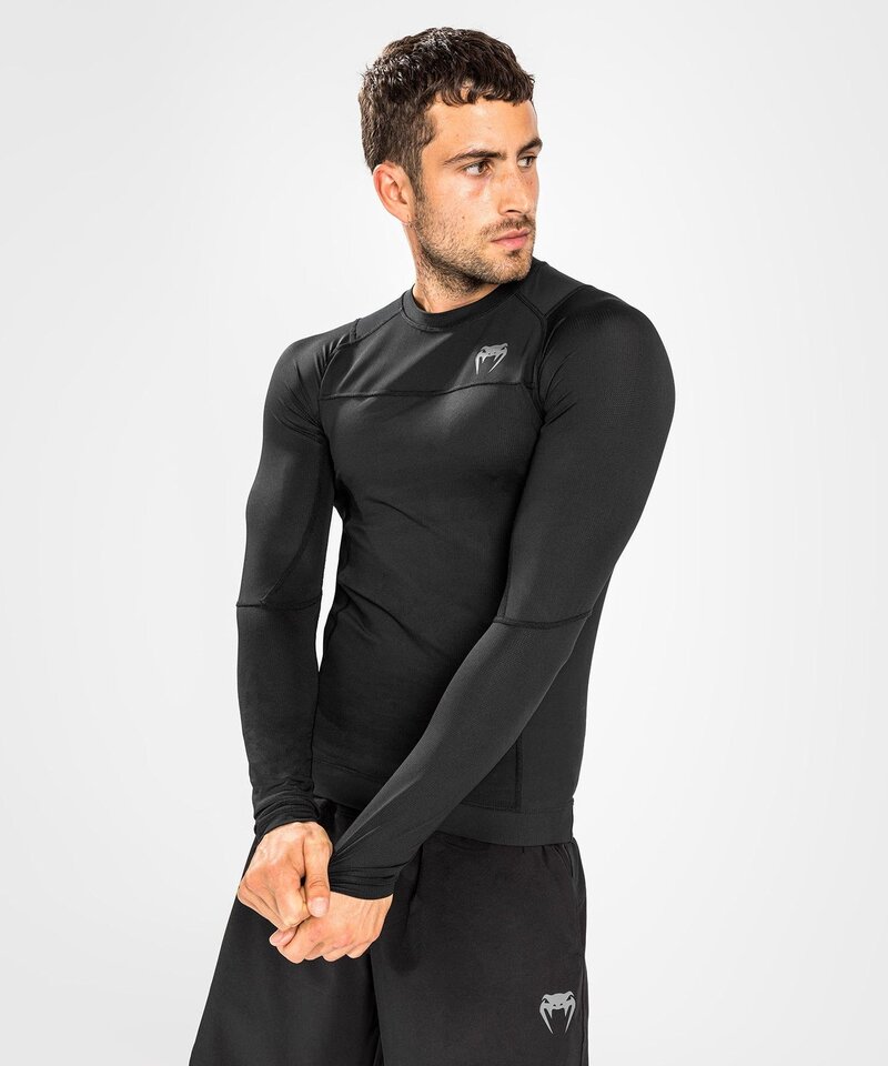 Venum Venum G-Fit Air Langarm Rash Guard Schwarz