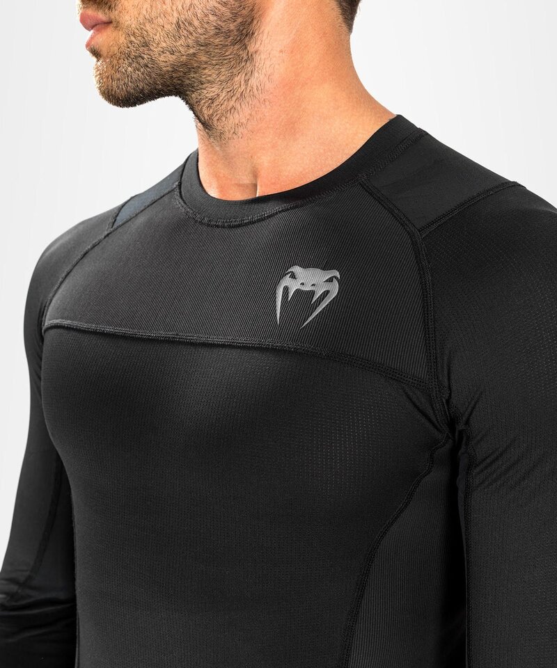 Venum Venum G-Fit Air Langarm Rash Guard Schwarz