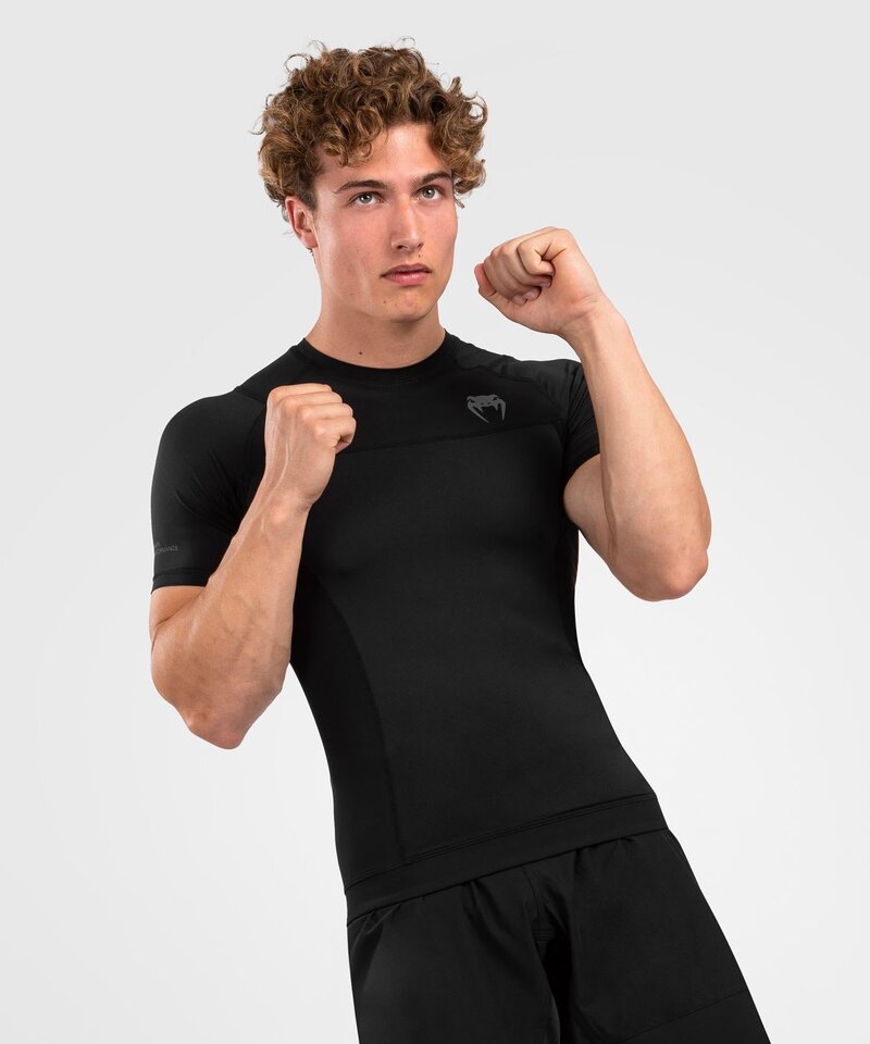 Venum Venum G-Fit Air Rash Guard Korte Mouwen Zwart