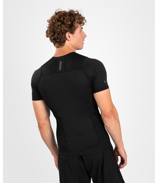 Venum G-Fit Air Kurzarm Rash Guard Schwarz