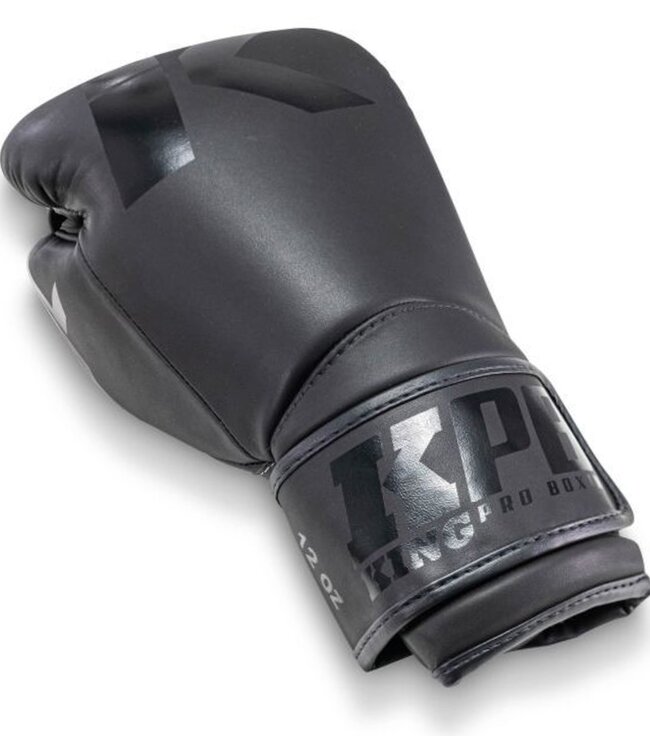 King Pro Boxing PRO/BGL-VX1 Boxhandschuhe Schwarz Schwarz
