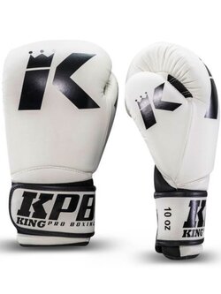 King Pro Boxing King Pro Boxing PRO/BGL-VX2 Boxhandschuhe Weiß Schwarz