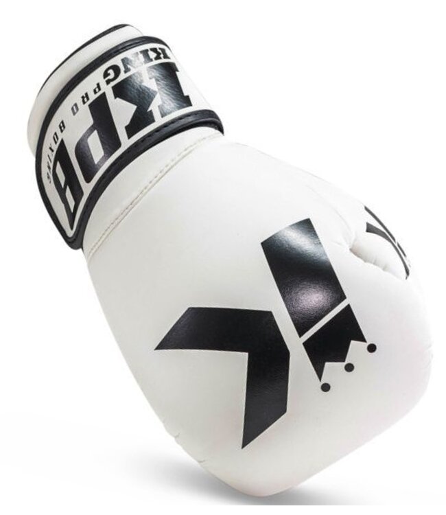 King Pro Boxing PRO/BGL-VX2 Boxhandschuhe Weiß Schwarz