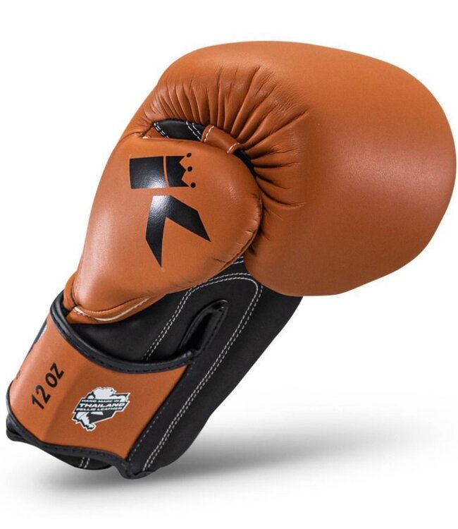 King Pro Boxing PRO/BGL-VX3 Boxhandschuhe Braun