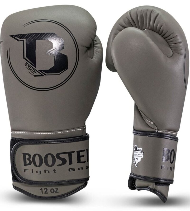 Booster Booster PRO/BGL-VX3 Muay Thai Boxing Gloves Grey