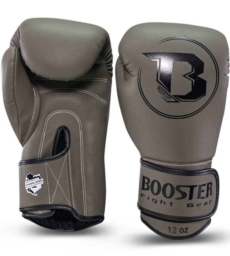 Booster Booster PRO/BGL-VX3 Muay Thai Boxing Gloves Grey