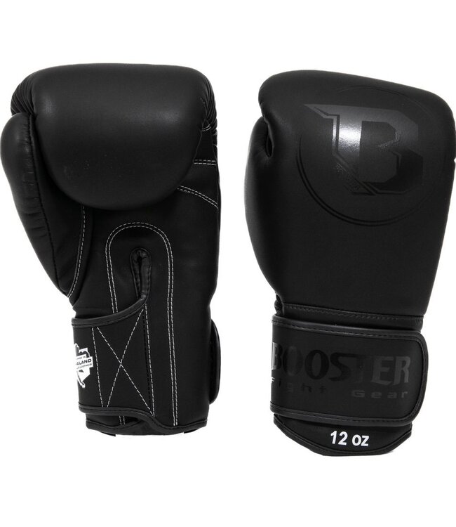 Booster PRO/BGL-VX 1 Muay Thai Boxing Gloves Black Black